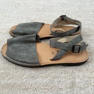 Jeffrey Campbell Strappy Metallic Sandals 40 / US 9.5